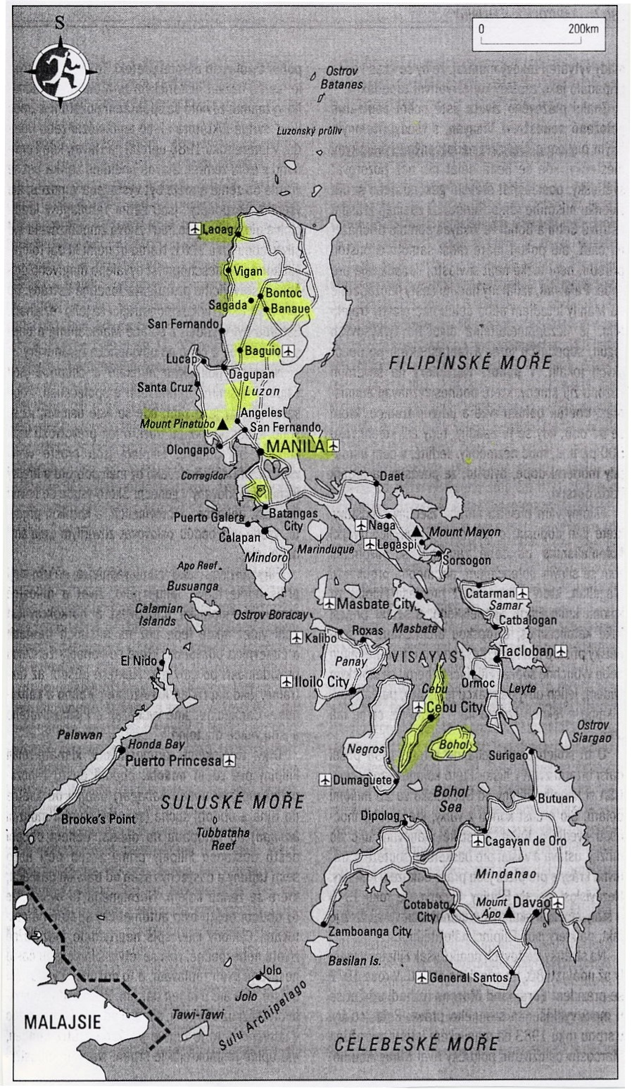 mapa Filipín